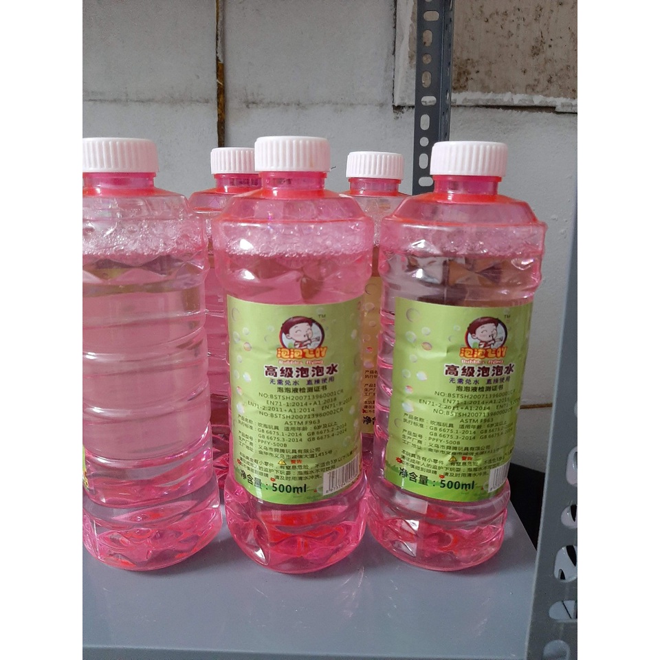 [Combo 5 gói] Nước Pha Bong bóng Xà Phòng dành cho Đồ chơi Súng bắn bong bóng siêu nhiều Xà Phòng, Giá rẻ nhất Shope