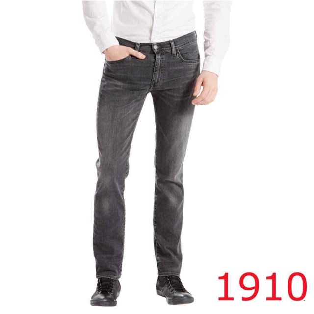 ✳☃✣Quần Jeans Levis 511 xám Made in cambodia