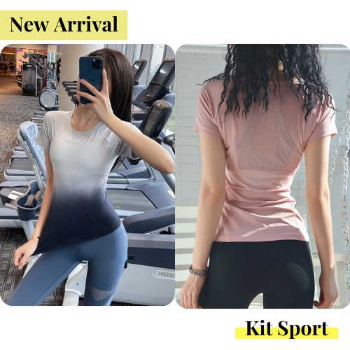 Áo thun phông ngắn thể thao nữ Roses (Đồ tập gym,yoga) II Cửa hàng Việt Nam