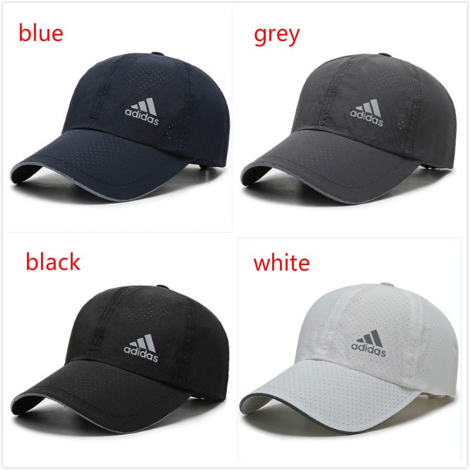 Adidas Mũ Lưỡi Trai Phối Lưới Thoáng Khí Nhanh Khô Thời Trang Mùa Hè Cho Nam Và Nữ