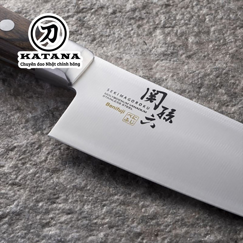 Dao bếp Nhật cao cấp KAI Benifuji Santoku AB5437 (165mm)