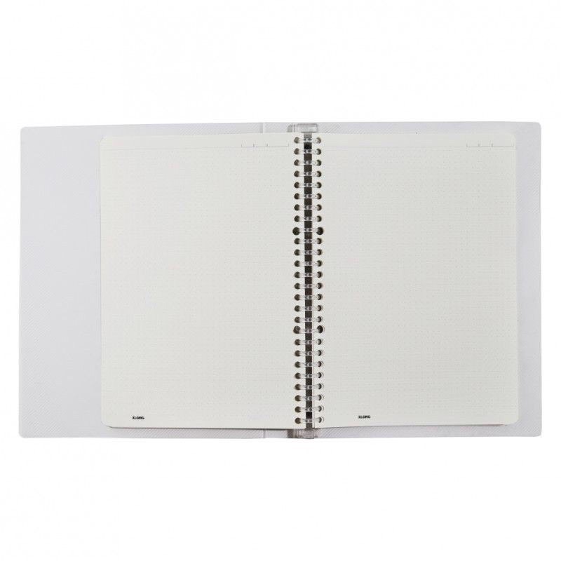 Sổ Còng Nhựa ruột chấm B5 Binder File Dot Grid 80Tr - 545