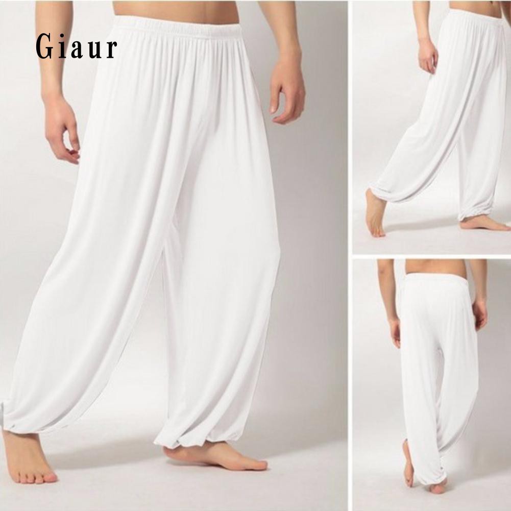 Quần Baggy Dài Màu Trơn Thời Trang Cho Nam