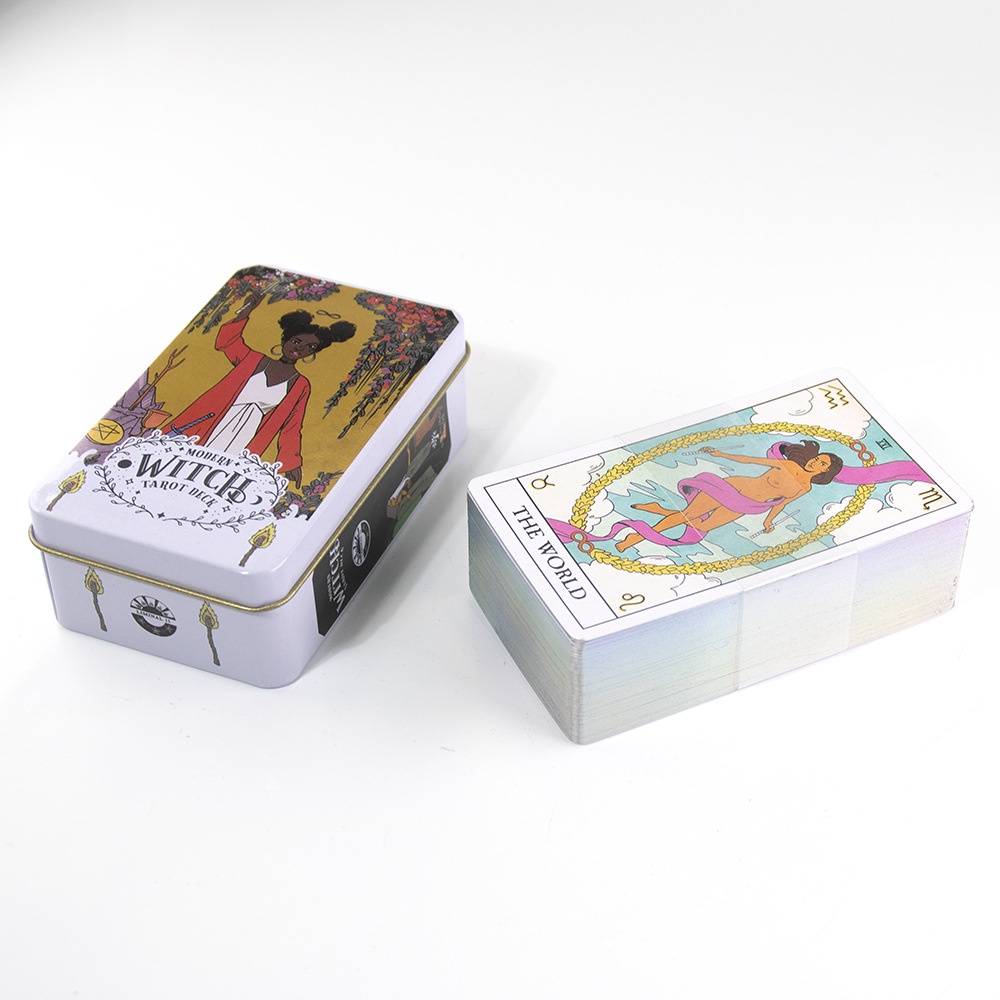 Bộ Bài Modern Witch Tarot Hộp Sắt