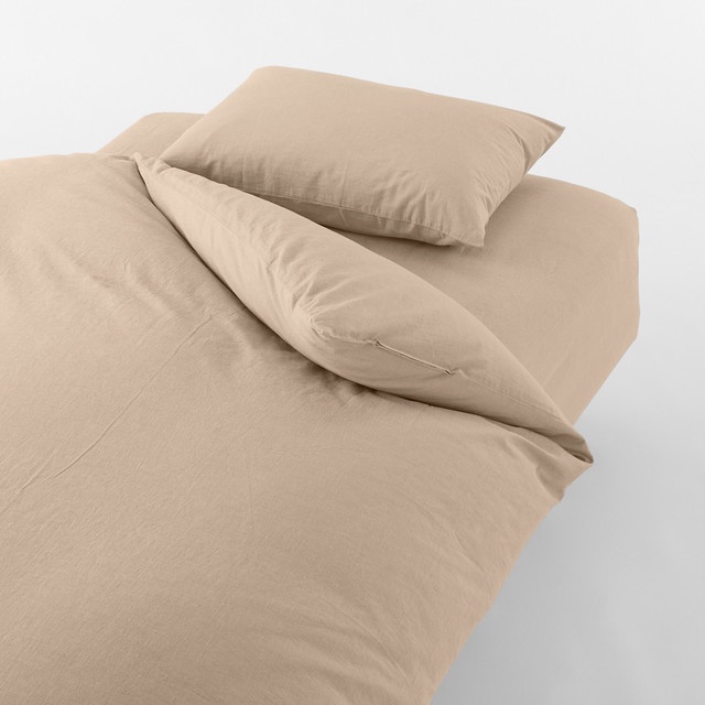 Muji Vỏ Nệm Washed Cotton