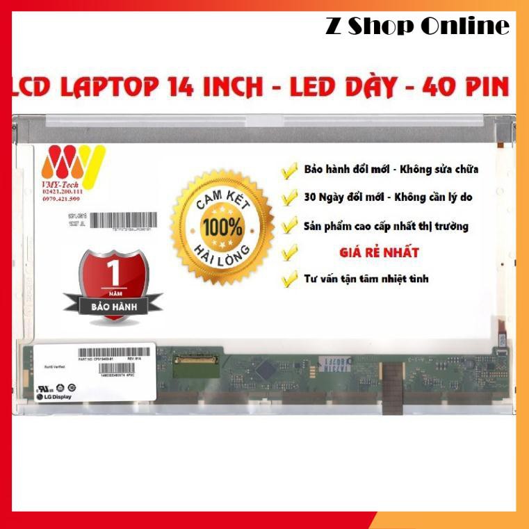 🎁 Màn Hình Laptop 14 Inch LED Dày 40 Pin ThayThế Cho Dell HP Lenovo Toshiba LG Asus | BigBuy360 - bigbuy360.vn