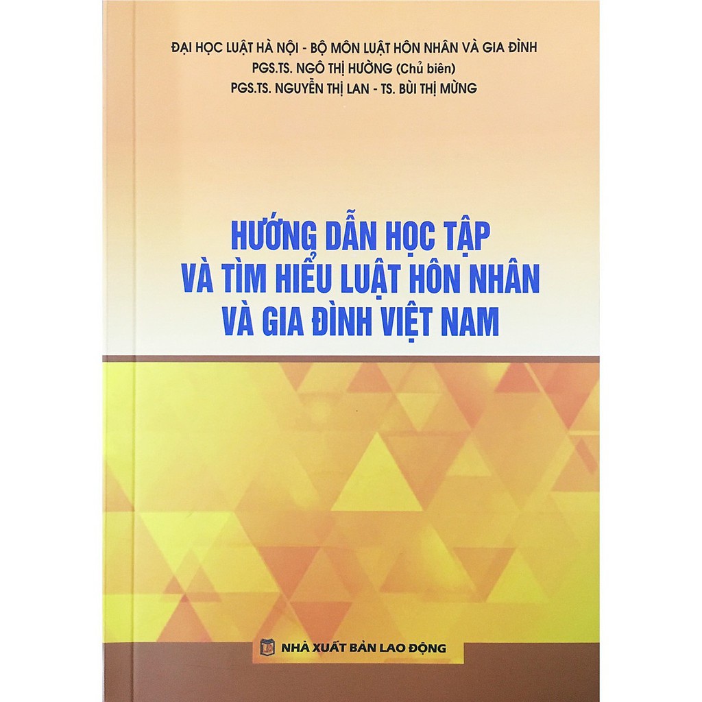 Sách - Hướng dẫn học tập và tìm hiểu luật hôn nhân và gia đình Việt Nam