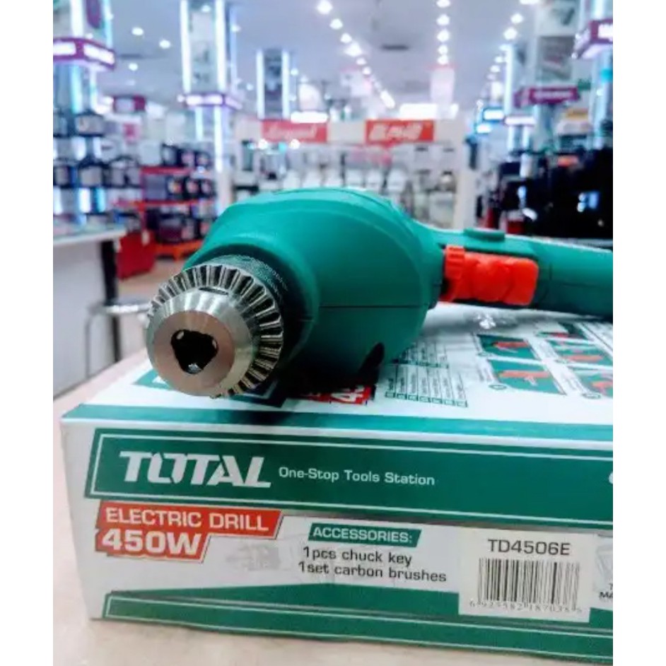 Máy khoan điện cầm tay Total 450W TD4506E - Hàng chính hãng