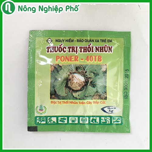 GÓI 5 - GRAMTHUỐC TRỊ THỐI NHŨN PONER - 40TB