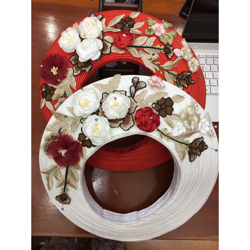 Mấn xếp - khăn xếp cô dâu