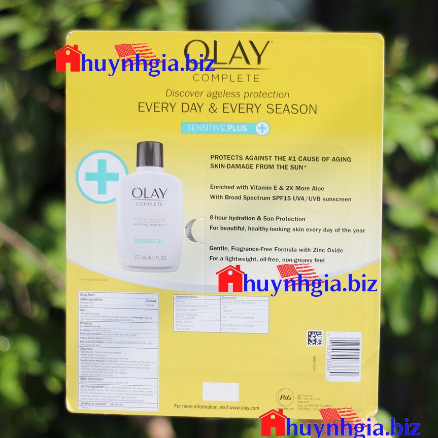 Kem dưỡng ẩm da và chống nắng Olay Complete của Mỹ