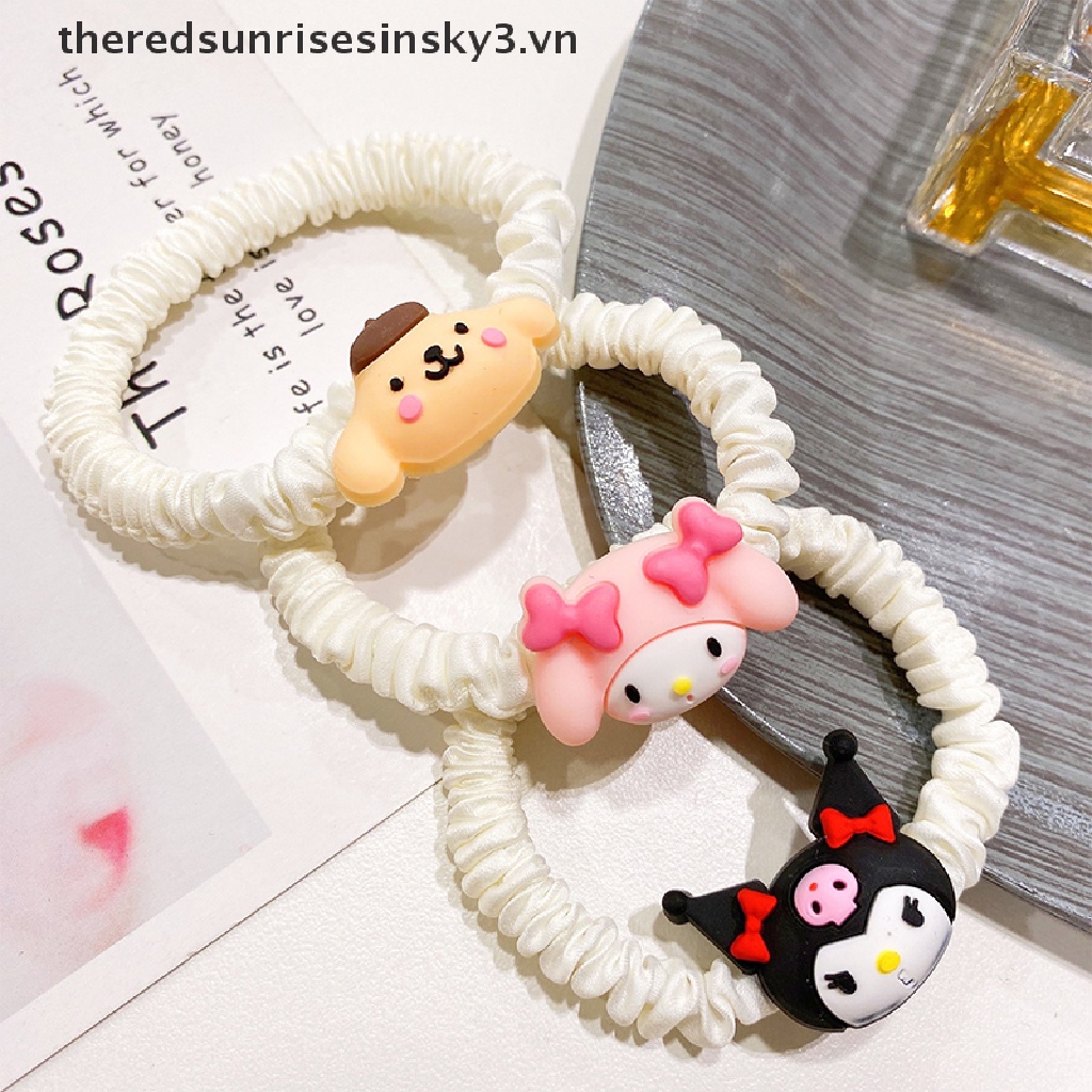 Dây Cột Tóc Đôi Kulomi Hoạt Hình Yugui Dễ Thương