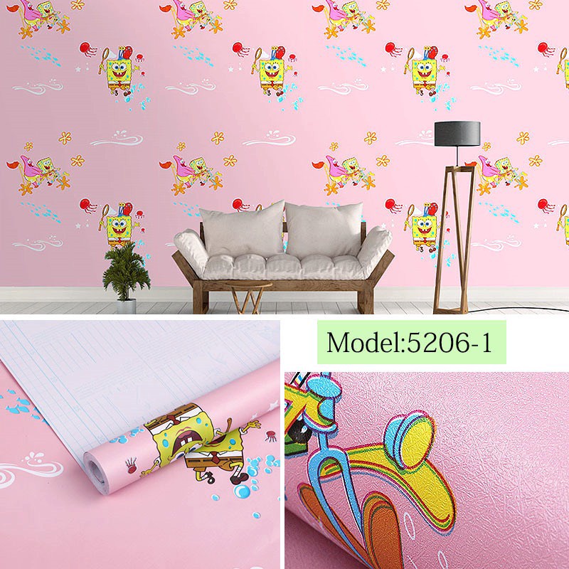 10m x 45cm giấy dán tường có sẵn keo - NHIỀU MẪU HOẠT HÌNH MỚI AUG008