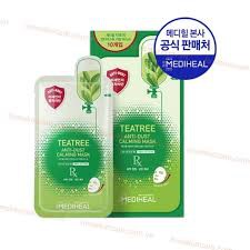 "Mặt Nạ An-Ti Dust Tinh Chất Tràm Trà Mediheal Tea Tree Anti-dust Calming Mask"