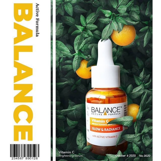 Serum Vitamin C Balance Trắng Da, Giảm Thâm Active Formula Brightening 30ml - Khongcoson