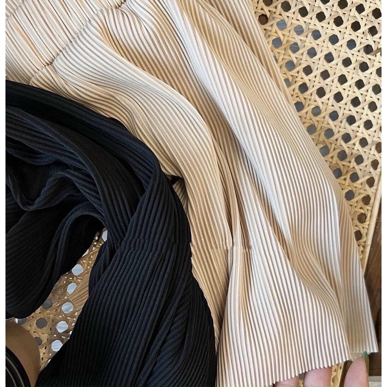 [ Ảnh thật / video ] quần sooc cạp chun chất ly tăm hot hit