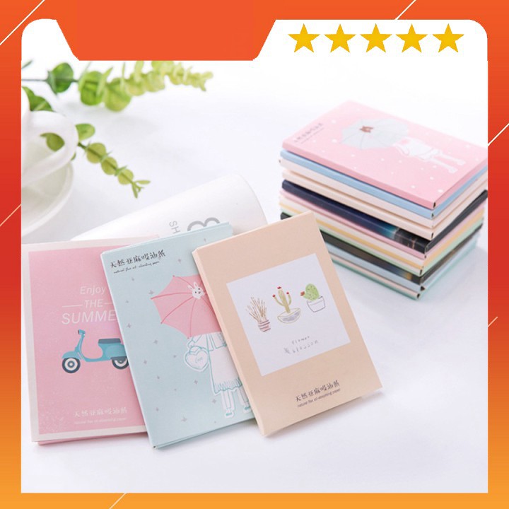 Giấy thấm dầu da mặt  50 miếng nội địa trung Xuka cosmetic | BigBuy360 - bigbuy360.vn