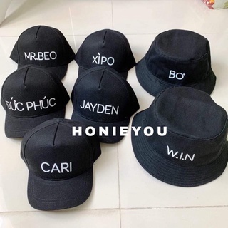 Nón/Mũ lưỡi trai/snapback trẻ em in tên bé trai bé gái (2-3 ngày )