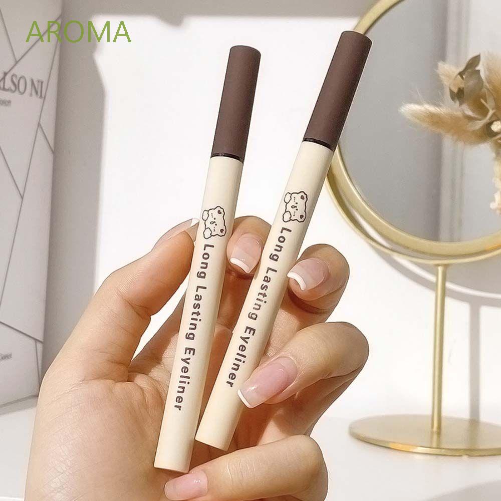 [Hàng mới về] Bút kẻ mắt dạng lỏng AROMA chống thấm nước mồ hôi nhanh khô lâu trôi không nhòe