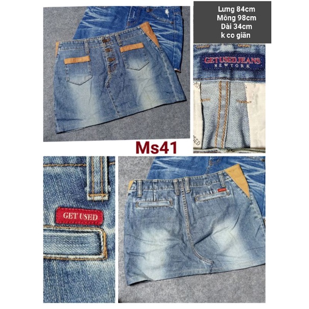 Chân váy jeans HQ