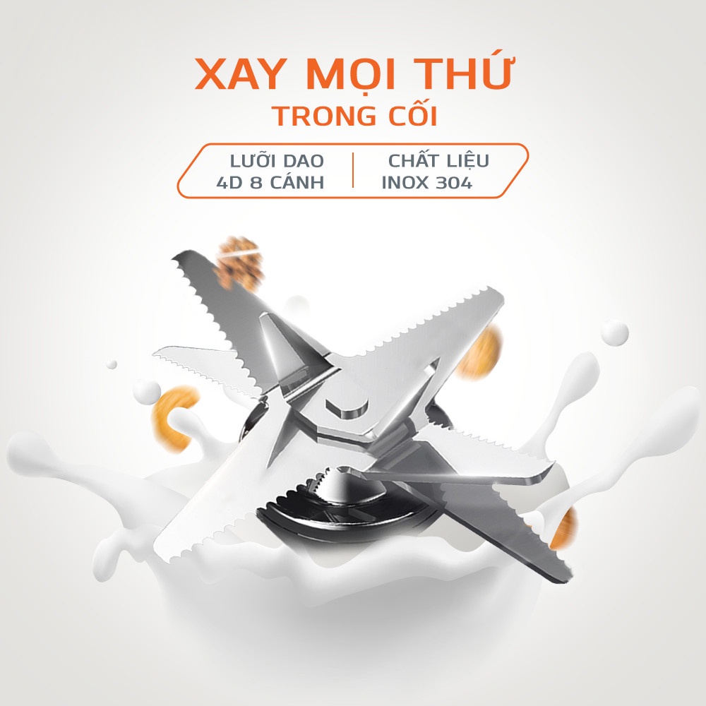 Máy làm sữa hạt Sharp KS168 - Máy làm sữa đậu nành thế hệ mới - Bảo hành 12 tháng