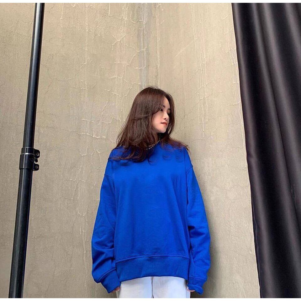 Áo sweater xanh dương chất đẹp