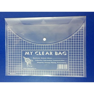Combo 20c chiếc túi clear bag khổ f dày w209-fc