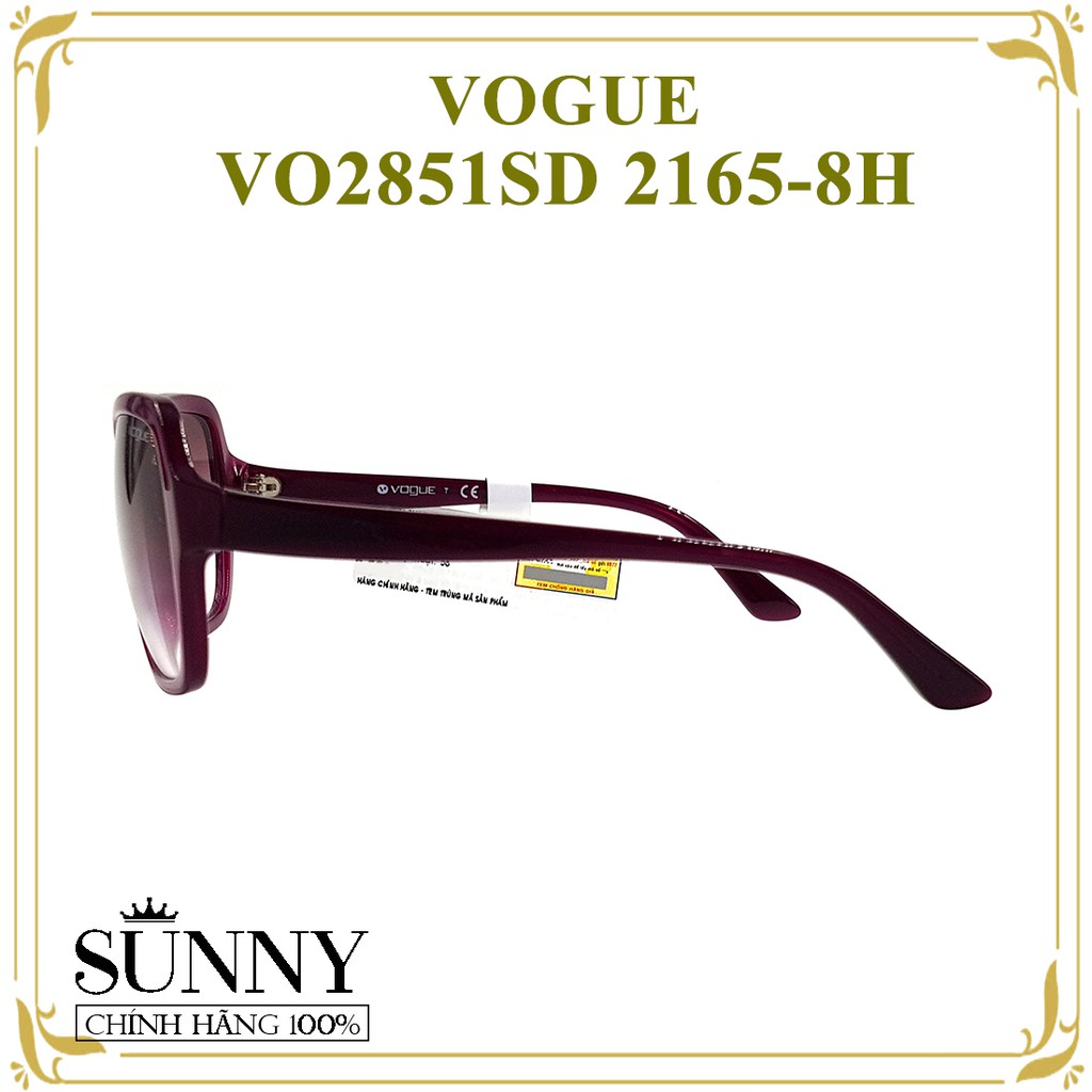 VO2851SD 2165-8H - Kính mát Vogue chính hãng Italia, bảo hành toàn quốc