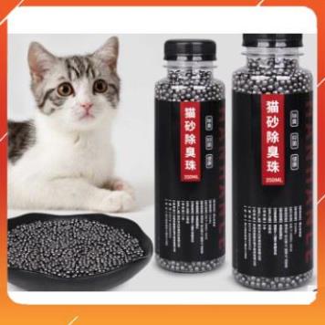 [Mã PET50K giảm Giảm 10% - Tối đa 50K đơn từ 250K] Hạt Khử Mùi Cát Vệ Sinh Chó Mèo Thú Cưng 300g