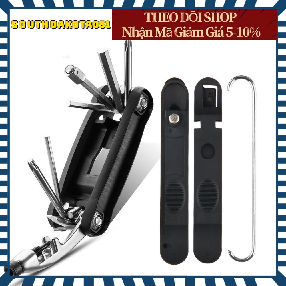 Southdakota051 Bộ dụng cụ sửa chữa lốp xe đạp leo núi đa chức năng tẩy xích kết hợp di động