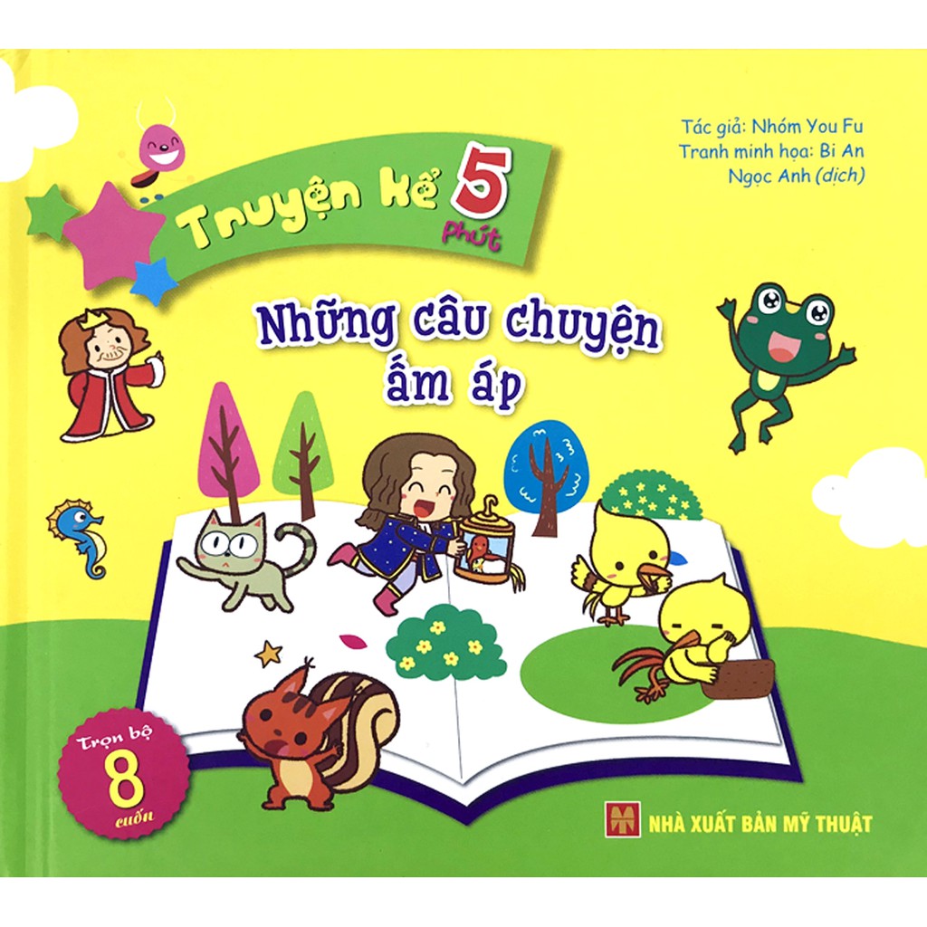 Sách Truyện kể 5 phút Những câu chuyện vui vẻ (Lẻ tùy chọn 8 cuốn) | BigBuy360 - bigbuy360.vn
