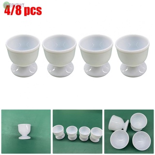 Egg Cup 4 / 8 Pcs Accessories Cup Holder Egg Scoop Hard Plastic Egg Rack