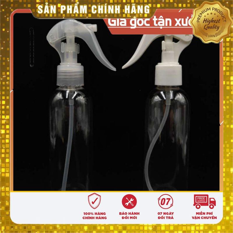 Chai nhựa phun sương vòi súng 250ml 200ml 150ml 100ml