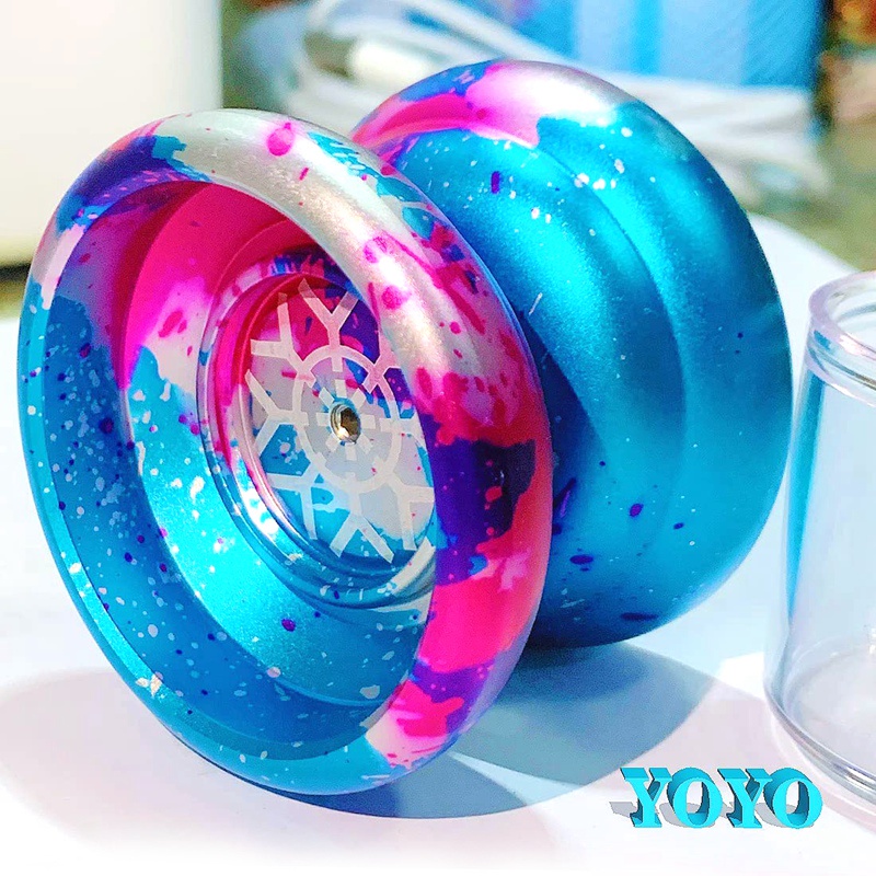 Đồ Chơi Yoyo Chuyên Nghiệp Kèm 10 Dây Yo Cho Người Mới Bắt Đầu
