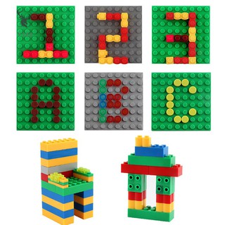 Set 500 khối đồ chơi lắp ráp hình có nhiều màu sắc
