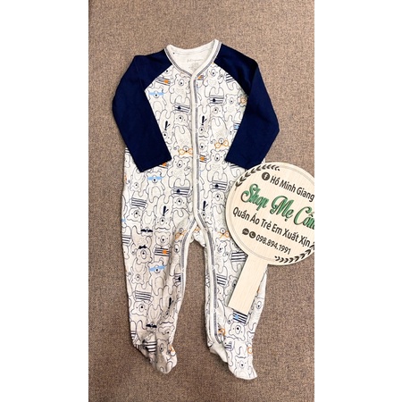 Combo 2 bộ sleepsuit