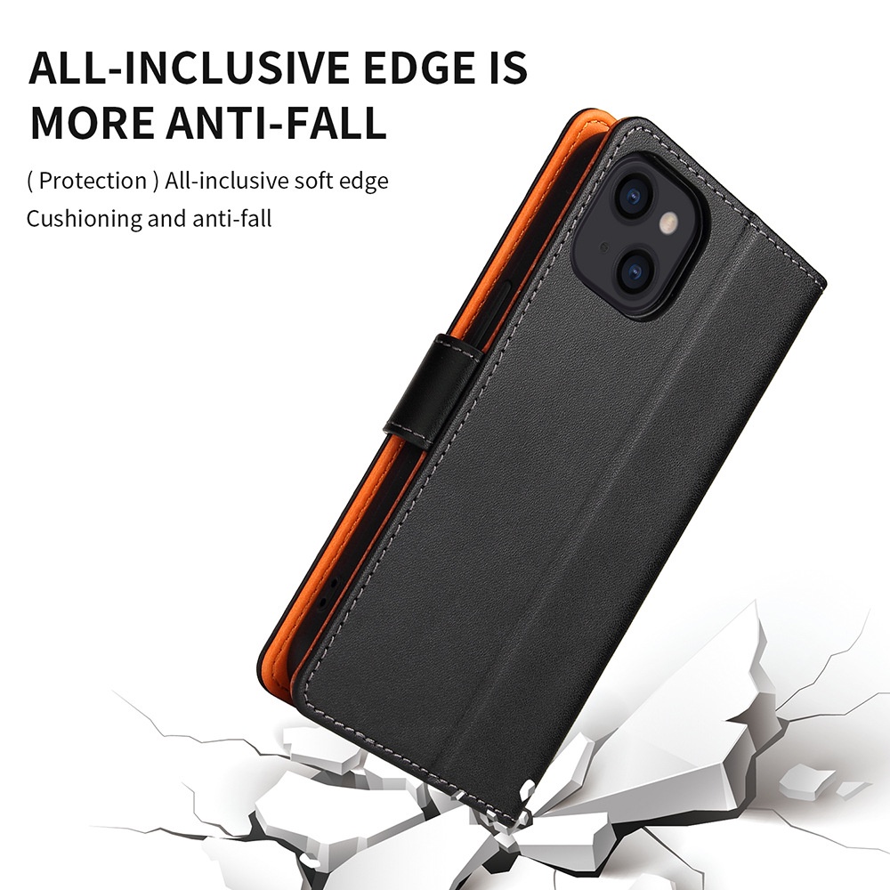 Ốp Điện Thoại Nắp Lật Bằng Da Thật Bảo Vệ Toàn Diện Chống Rơi Cho Iphone6 7 8 Plus X XS XR 11 Pro MAX