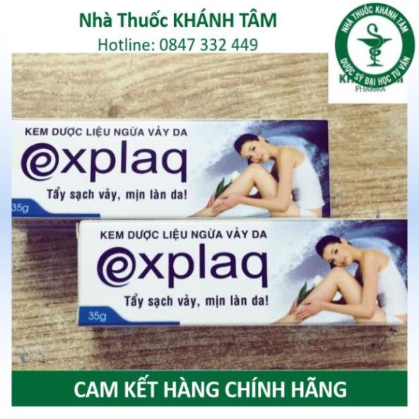 Kem Explaq làm mịn vảy da , á sừng! ! !