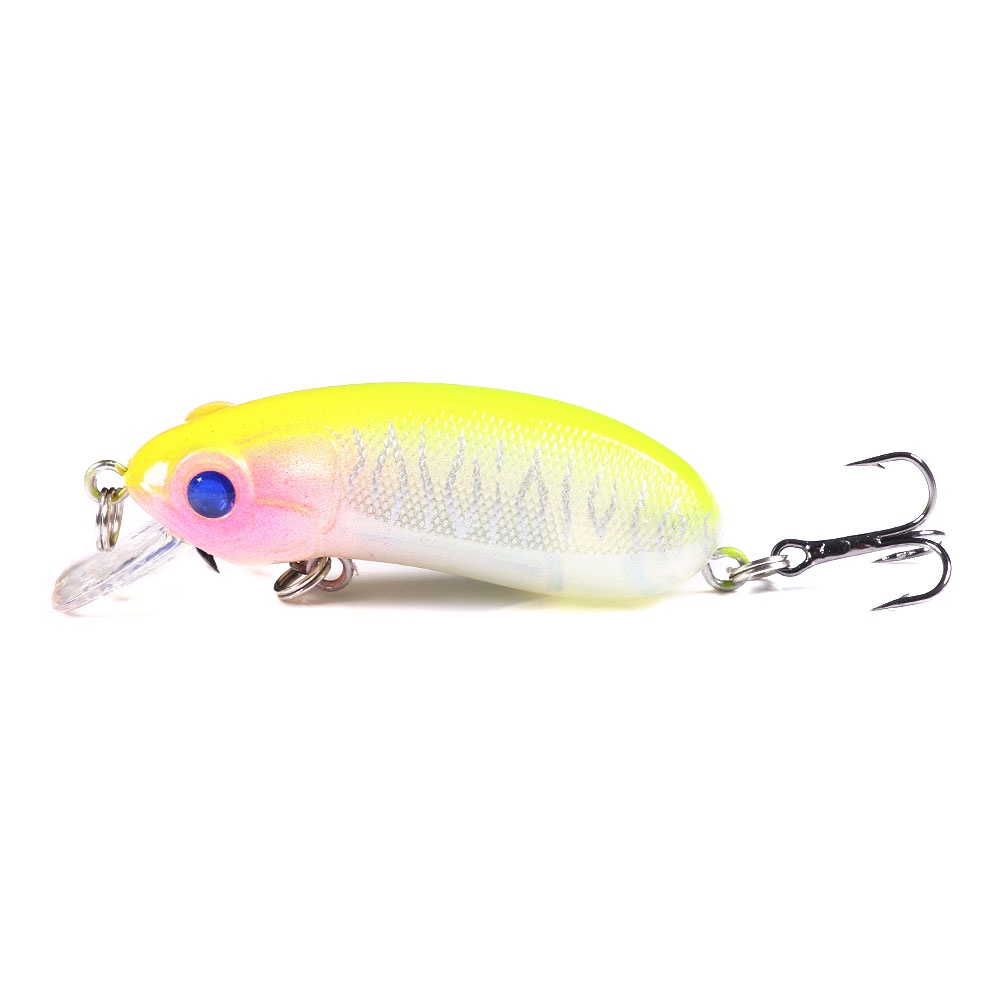 Mồi Câu Cá Giả HENGJIA Làm Từ Nhựa Cứng 6cm 9.8g 0.3-1.5m