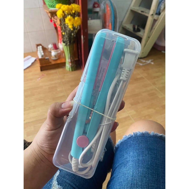 Máy duỗi - bấm tóc mini