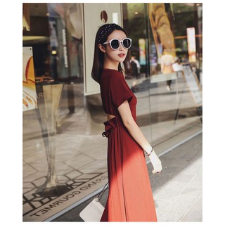 ORDER Váy hở lưng vintage ảnh thật+ feedback