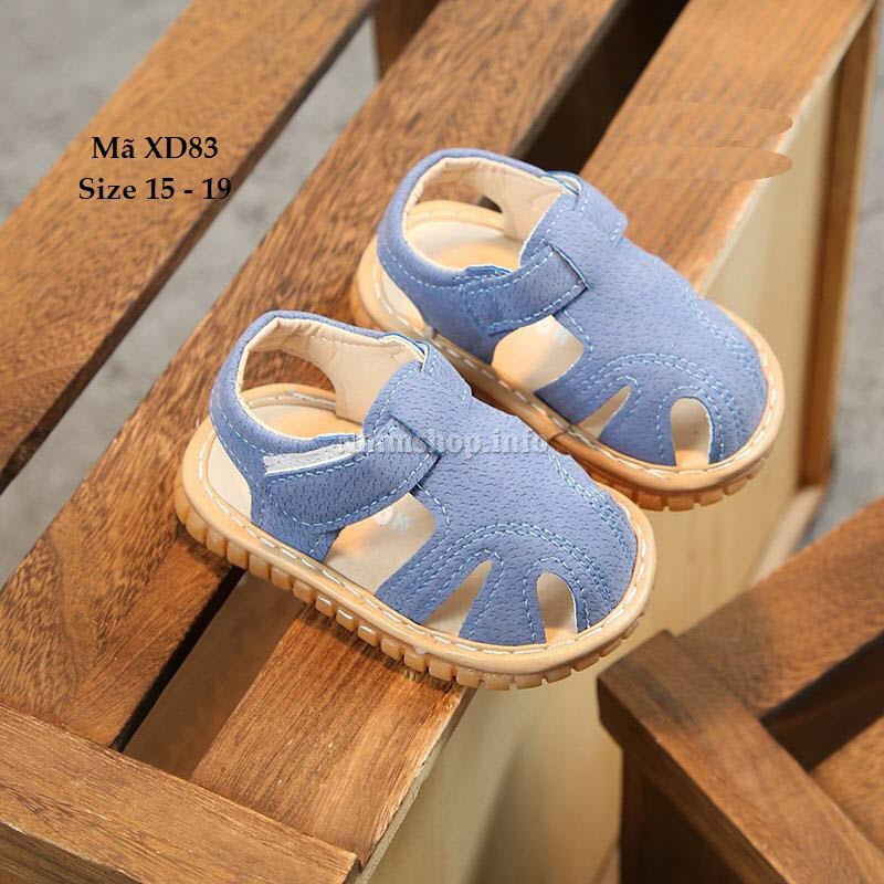 Giày tập đi cho bé - dép sandal tập đi bé trai XD83 siêu mềm