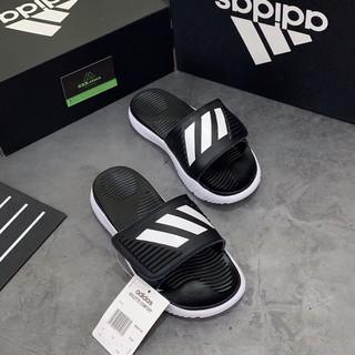 [TỐP BÁN CHẠY] Dép Alphabounce Đen Trắng (Fullbox) Tem Tag