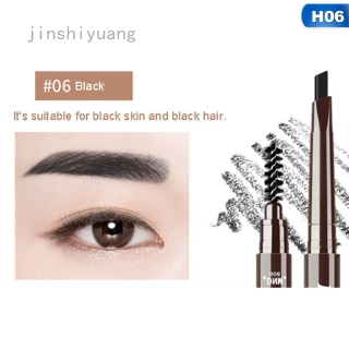Bút Chì Kẻ Lông Mày Tự Động Lâu Trôi Kèm Cọ Trang Điểm Jinshiyuang
