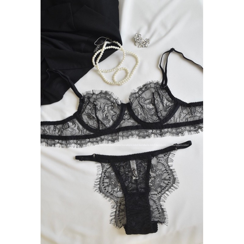 [Mã SMA071008 hoàn 10K xu đơn 0Đ] IRIS 🤍 Bralette ren made by haruharu.label - Tự thiết kế