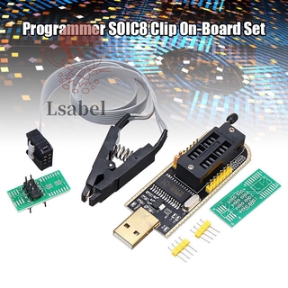 Usb lập trình ch341a 24 25 series eeprom flash bios soic8