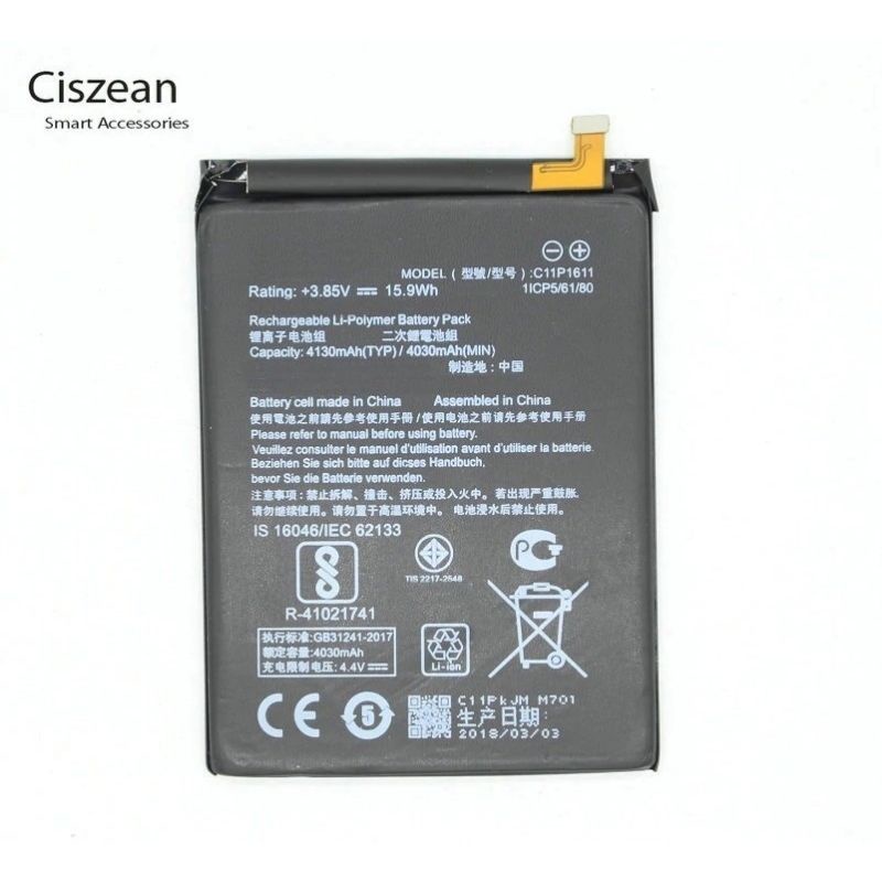 Pin Asus Zenfone 3 Max 5.2 X008D ZC520TL 4100mAh Zin - Hàng nhập Khẩu bảo hành 6 tháng đổi mới.