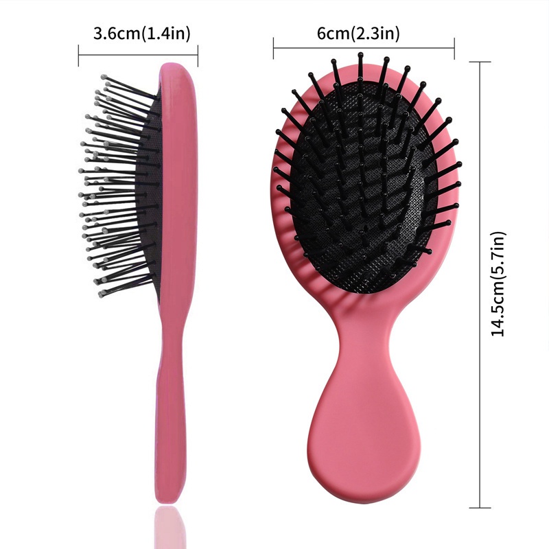 [Hàng mới về] Lược chải tóc mềm mại tiện lợi nhỏ gọn để bỏ túi
