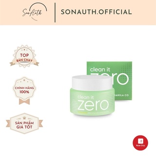 Sáp tẩy trang BANILA CO Clean it Zero Cleansing Balm Pore Clarifying (Xanh lá)
