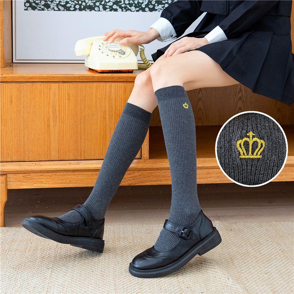 Vớ Dài Tới Đầu Gối Đồng Phục Đường Phố Hợp Thời Trang Cho Nữ